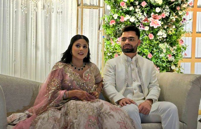 Cricketer Rinku Singh gets engaged to Samajwadi Party MP Priya Saroj in Lucknow